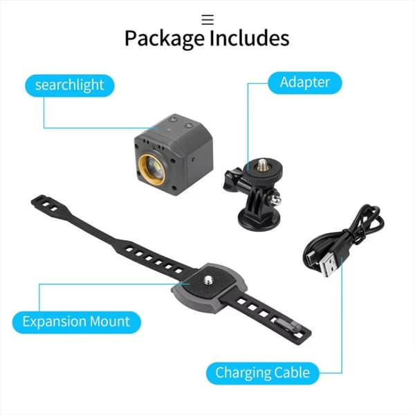 LED-forlygte til DJI Air 3S / Air 3 / Air 2 / Air 2S / Mavic 2 / Mavic 3 / Mavic Pro