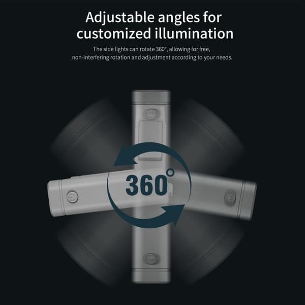 LED-navigationsljus till DJI Mini 4 Pro med 360° justerbara lampor