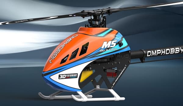 OMP Hobby M5 KIT Helikopter m/blad - Grön