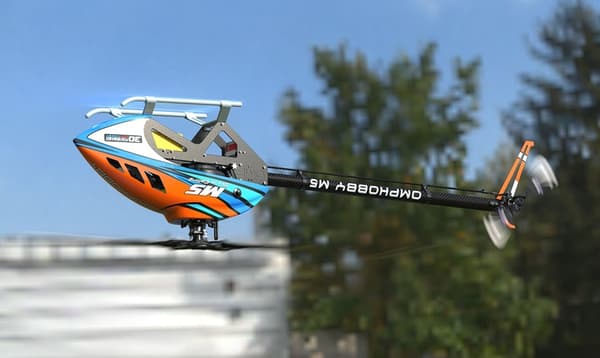 OMP Hobby M5 KIT Helikopter m/blad - Grön