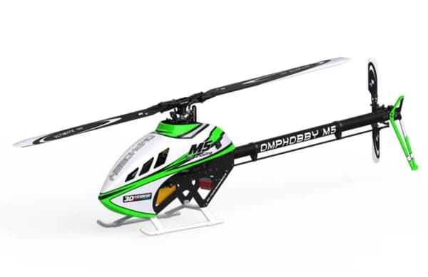 OMP Hobby M5 KIT Helikopter m/Klinger - Grøn