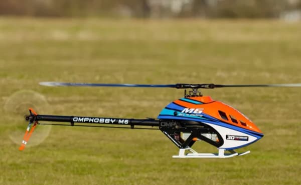 OMP Hobby M6 KIT Helikopter m/Blader - Green