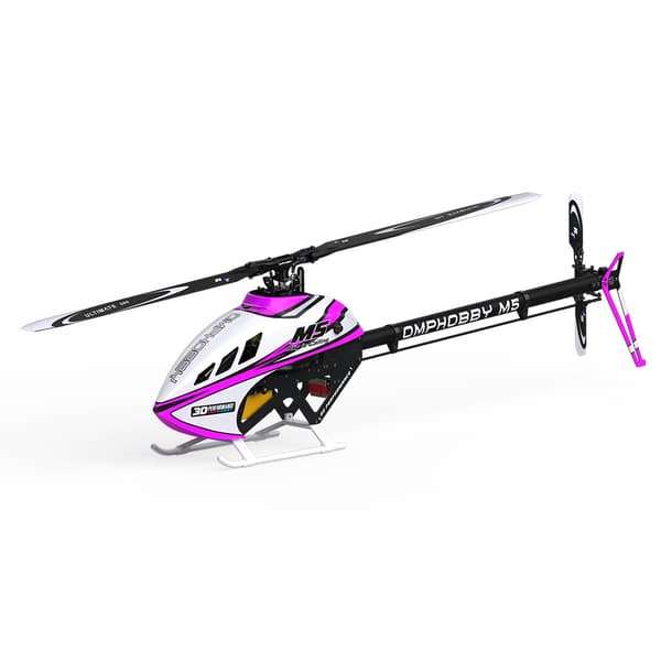 OMP Hobby M5 KIT Helikopter m/Klinger - Pink