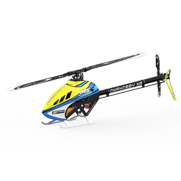 OMP Hobby M5 KIT Helikopter m/blad - Gul