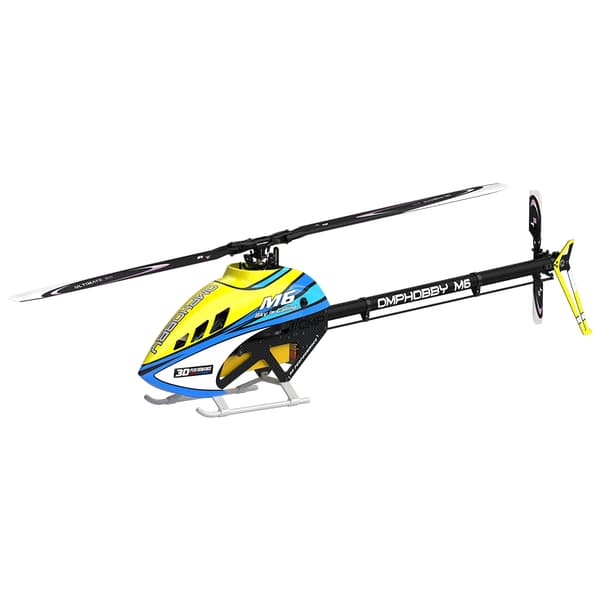 OMP Hobby M6 KIT Helikopter m/blad - Gul