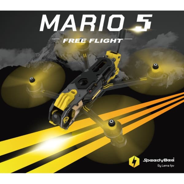 SpeedyBee Mario 5 DC O4 Rammesæt Avanceret