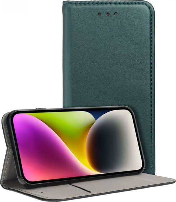 Oem Smart Magneto Holster för XIAOMI REDMI NOTE 12 4G mörkgrön