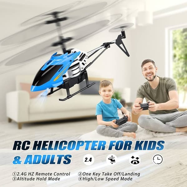 UDI U12 Helikopter RTF - Blå