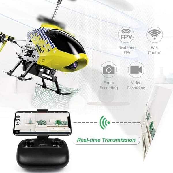 UDI U12S Helikopter RTF - Gul