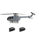 Miniatyrbillede 1 af 2: RC Helikopter, 6-Akset Gyro Stabilisering, 80-100m Rækkevidde,Venstre 2 Batterier