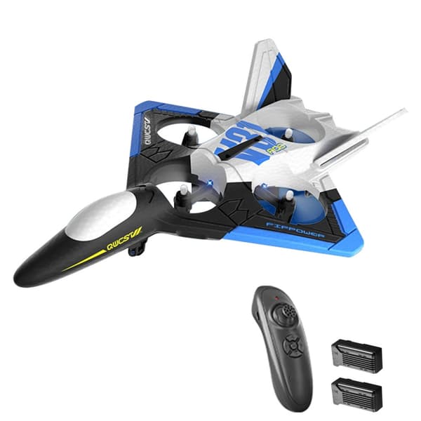 Fjernstyret Flyvemaskine, 1000mAh Batteri, 15 minutters Flyvetid, 150m Kontrolafstand,4K kamera-2 batteri