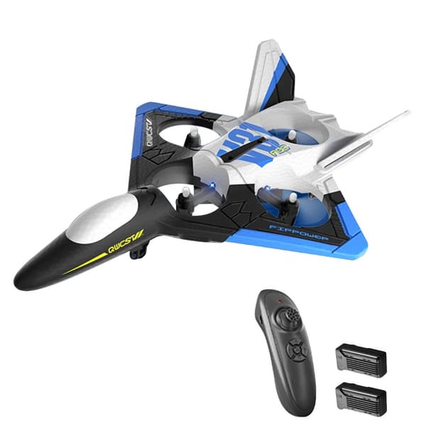 Fjernstyret Flyvemaskine, 1000mAh Batteri, 15 minutters Flyvetid, 150m Kontrolafstand,4K kamera-2 batteri