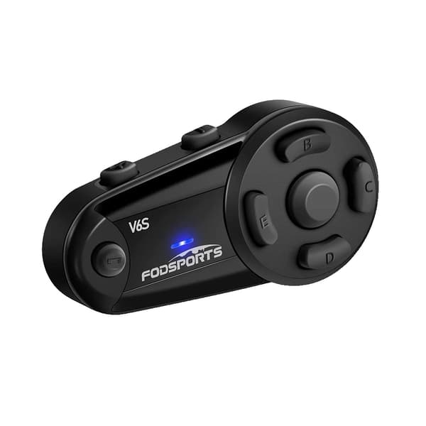 Motorcykel Intercom Headset, Bluetooth-forbindelse, 6 ryttere kommunikation