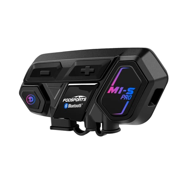 Motorcykel Bluetooth Hjälm Intercom, 8 Ryttare Anslutning, Teknologi för Ljudreducering