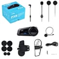 Miniatyrbillede 1 af 2: Motorcykel Intercom Headset, 6 Ryttere Kommunikation, Bluetooth 50 Forbindelse, 1 stk FX6