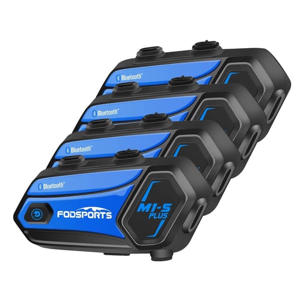 Motorcykelhjälm Intercom, Bluetooth Headset, FM-musikdelning