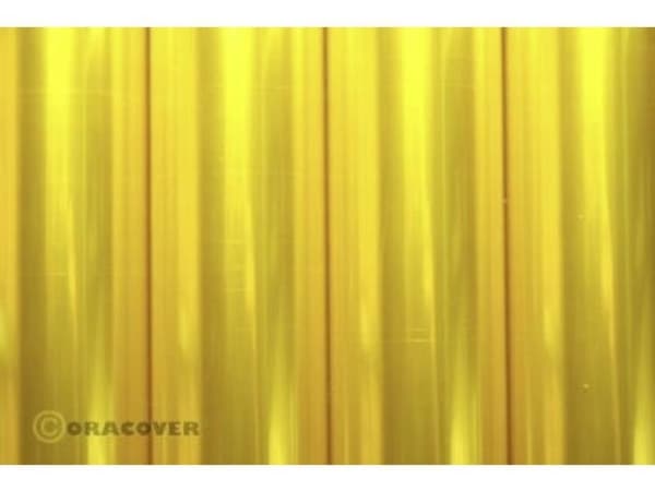 Oracover 21-039-002, Silitettävä muovikalvo, Läpinäkyvä, Keltainen
