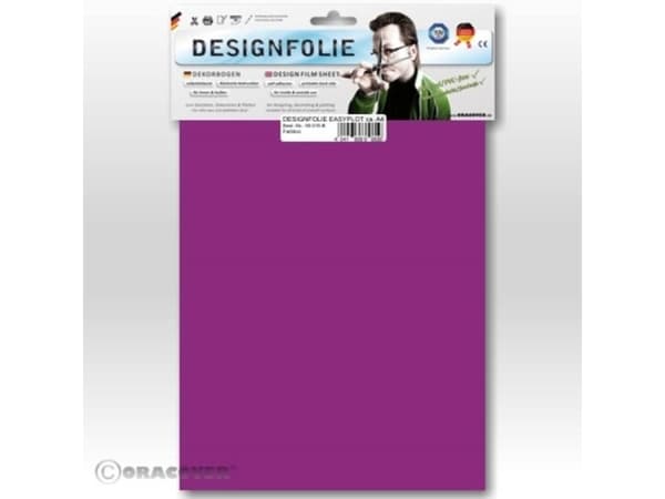 Oracover 80-058-B Suunnittelukalvo Easyplot (L x S) 300 mm x 208 mm Läpinäkyvä violetti väri