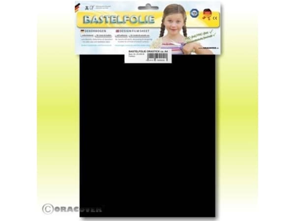ORACOVER BLACK CRAFT PAPER
