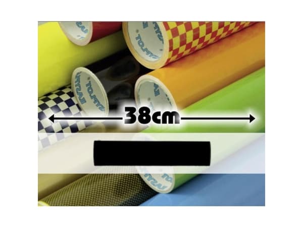 Oracover 54-071-002 Optegningsfolie Easyplot (L x B) 2 m x 38 cm Sort
