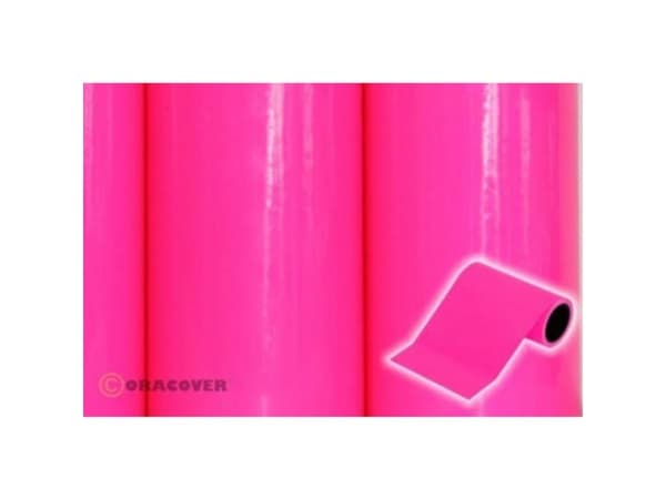 Oracover 27-014-005 Deco strip Oratrim (L x B) 5 m x 9,5 cm Neonrosa (fluorescerande)