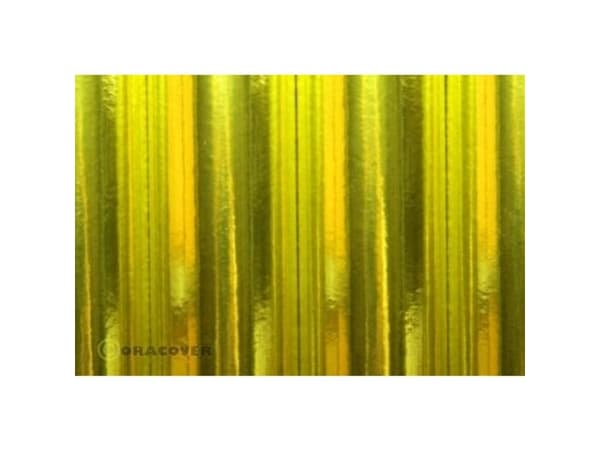 Oracover 25-094-002 Klæbefilm Orastick (L x B) 2 m x 60 cm Krom-gul