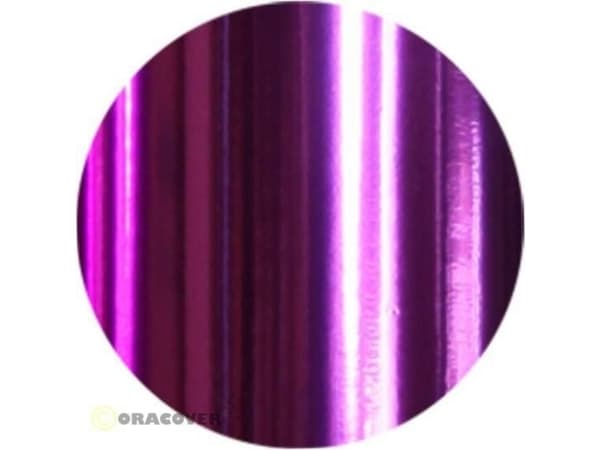 Oracover 26-096-005 Pyntelister Oraline (L x B) 15 m x 5 mm Krom-lilla