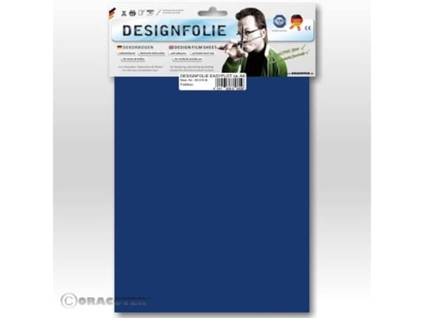 Oracover 50-050-B Designfolie Easyplot (L x B) 300 mm x 208 mm Blå