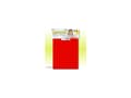 Miniatyrbilde 1 av 4: Oracover 25-021-B Klæbefilm Orastick (L x B) 300 mm x 208 mm Rød (fluorescerende)