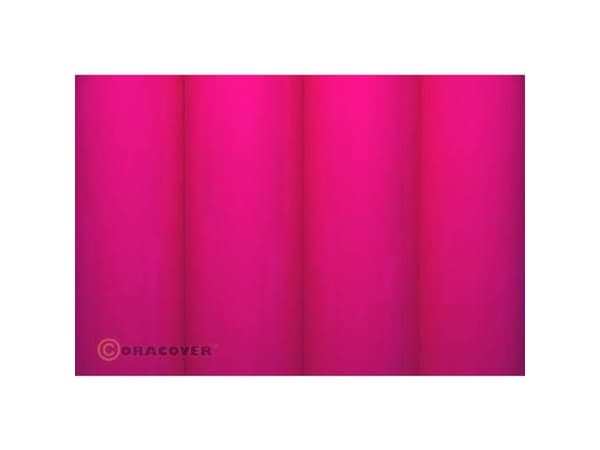 Oracover 25-025-002 Klæbefilm Orastick (L x B) 2 m x 60 cm Pink (fluorescerende)