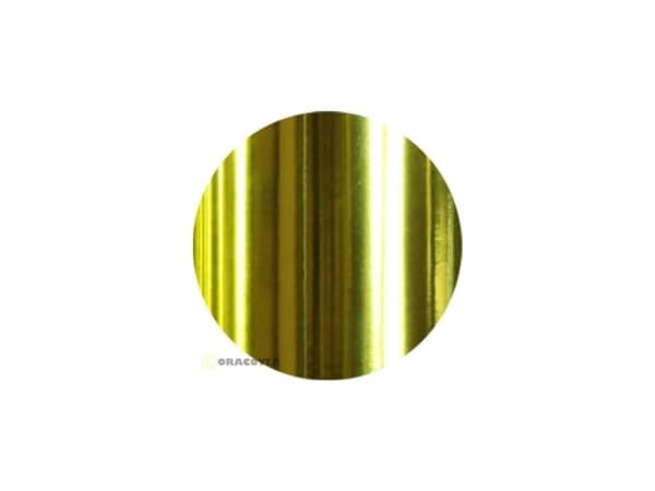 Oracover 26-094-005 Pyntelister Oraline (L x B) 15 m x 5 mm Krom-gul