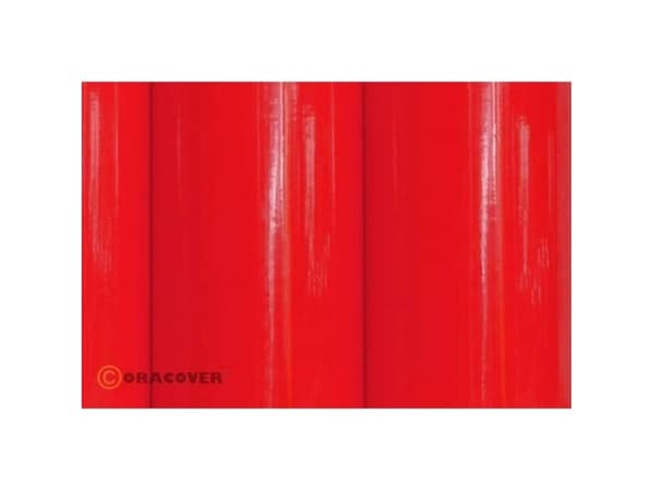 Oracover 82-026-010 Optegningsfolie Easyplot (L x B) 10 m x 20 cm Transparent rød (fluorescerende)