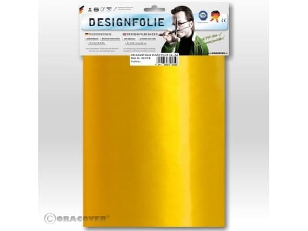 Oracover 50-037-B Suunnittelukalvo Easyplot (L x S) 300 mm x 208 mm Helmiäiskulta-keltainen