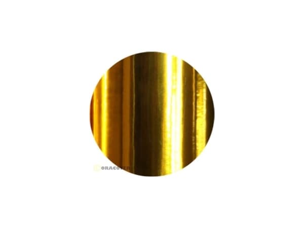 Oracover 26-098-003 Pyntelister Oraline (L x B) 15 m x 3 mm Krom-orange