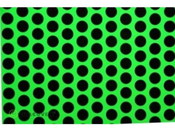 Oracover 45-041-071-002 Självhäftande film Orastick Fun 1 (L x B) 2 m x 60 cm Grön, svart