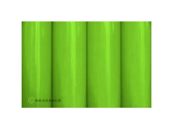 Oracover 21-041-010 Strygefolie (L x B) 10 m x 60 cm Grøn (fluorescerende)