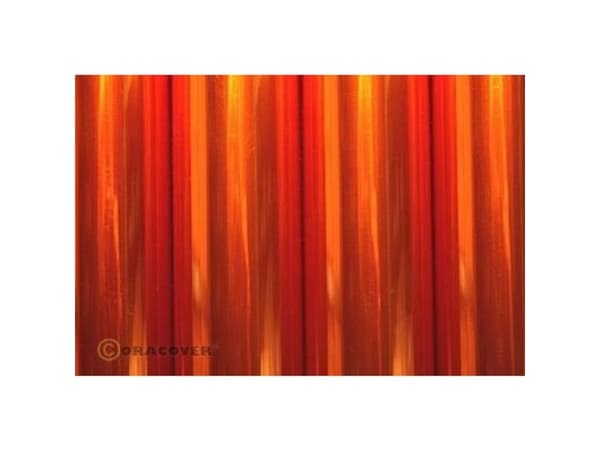Oracover 321-069-002 Strygefolie Air Outdoor (L x B) 2 m x 60 cm Orange (transparent)