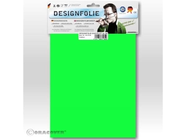 Oracover 50-041-B Design-kalvo Easyplot (L x S) 300 mm x 208 mm Vihreä (fluoresoiva)