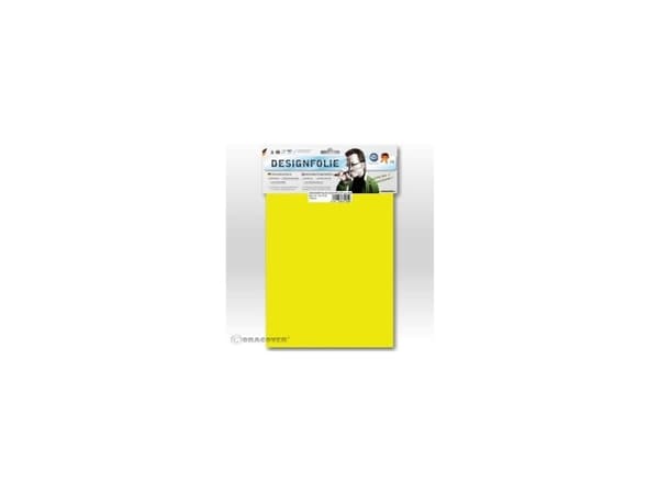 Oracover 80-035-B Designfilm Easyplot (L x B) 300 mm x 208 mm Transparent gul (fluorescerande)
