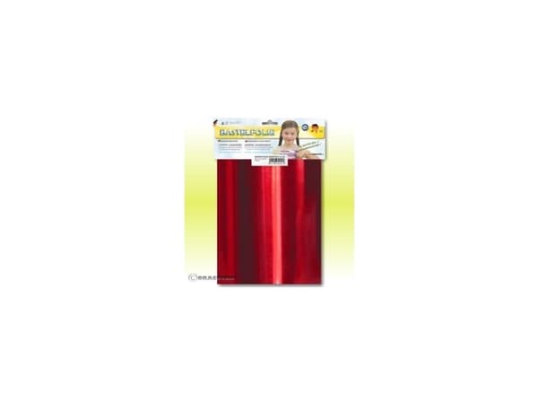 Oracover 25-093-B Klæbefilm Orastick (L x B) 300 mm x 208 mm Krom-rød