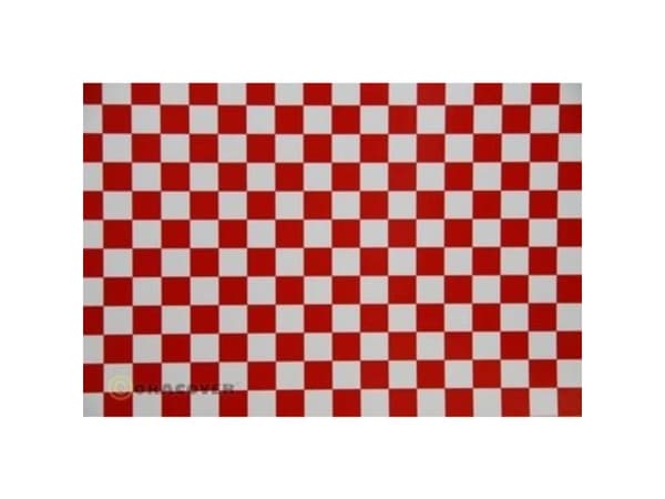 Oracover 48-010-023-002 Klæbefilm Orastick Fun 4 (L x B) 2 m x 60 cm Hvid, Rød