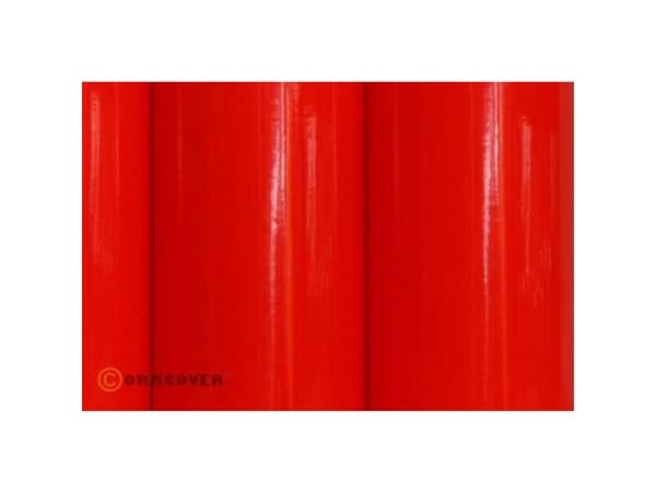 Oracover 53-021-010 Optegningsfolie Easyplot (L x B) 10 m x 30 cm Rød (fluoresoiva)