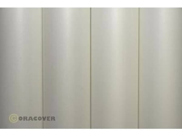 Oracover 10-000-010, Påstrykbar skyddsfilm, Polyester, Vit