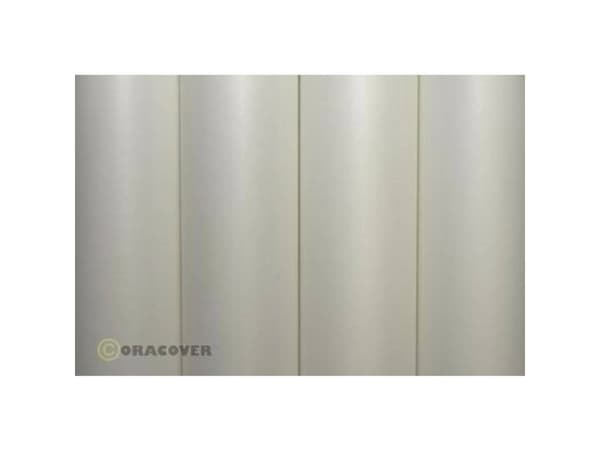 Oracover 10-000-010, Påstrykbar skyddsfilm, Polyester, Vit