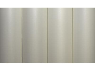 Oracover 10-000-010, Strykbar dekkfilm, Polyester, Hvit
