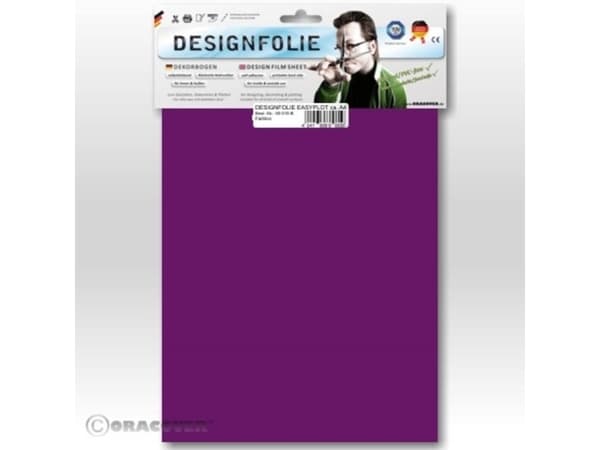 Oracover 70-058-B Suunnittelukalvo Easyplot (L x S) 300 mm x 208 mm Royal-violetti