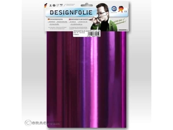 Oracover 50-096-B Designfolie Easyplot (L x B) 300 mm x 208 mm Krom-lilla