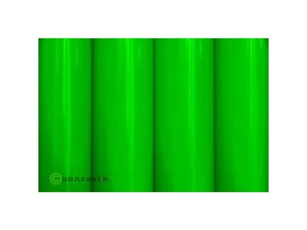 Oracover 25-041-010 Självhäftande film Orastick (L x B) 10 m x 60 cm Grön (fluorescerande)
