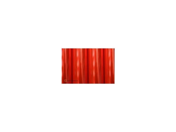Oracover 21-026-010 Strygefolie (L x B) 10 m x 60 cm Rød (läpinäkyvä-fluoresoiva)