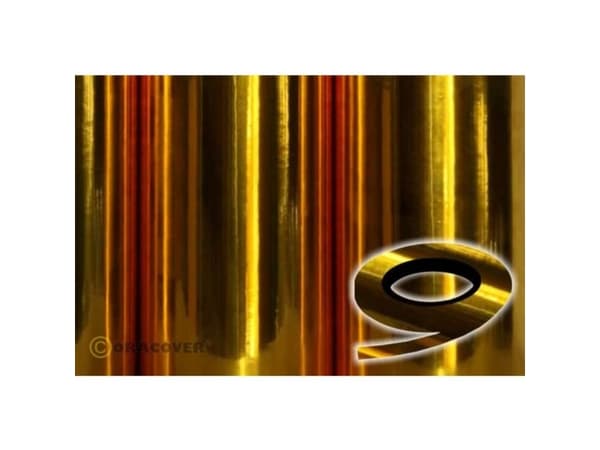 Oracover 26-098-004 Pyntelister Oraline (L x B) 15 m x 4 mm Krom-orange